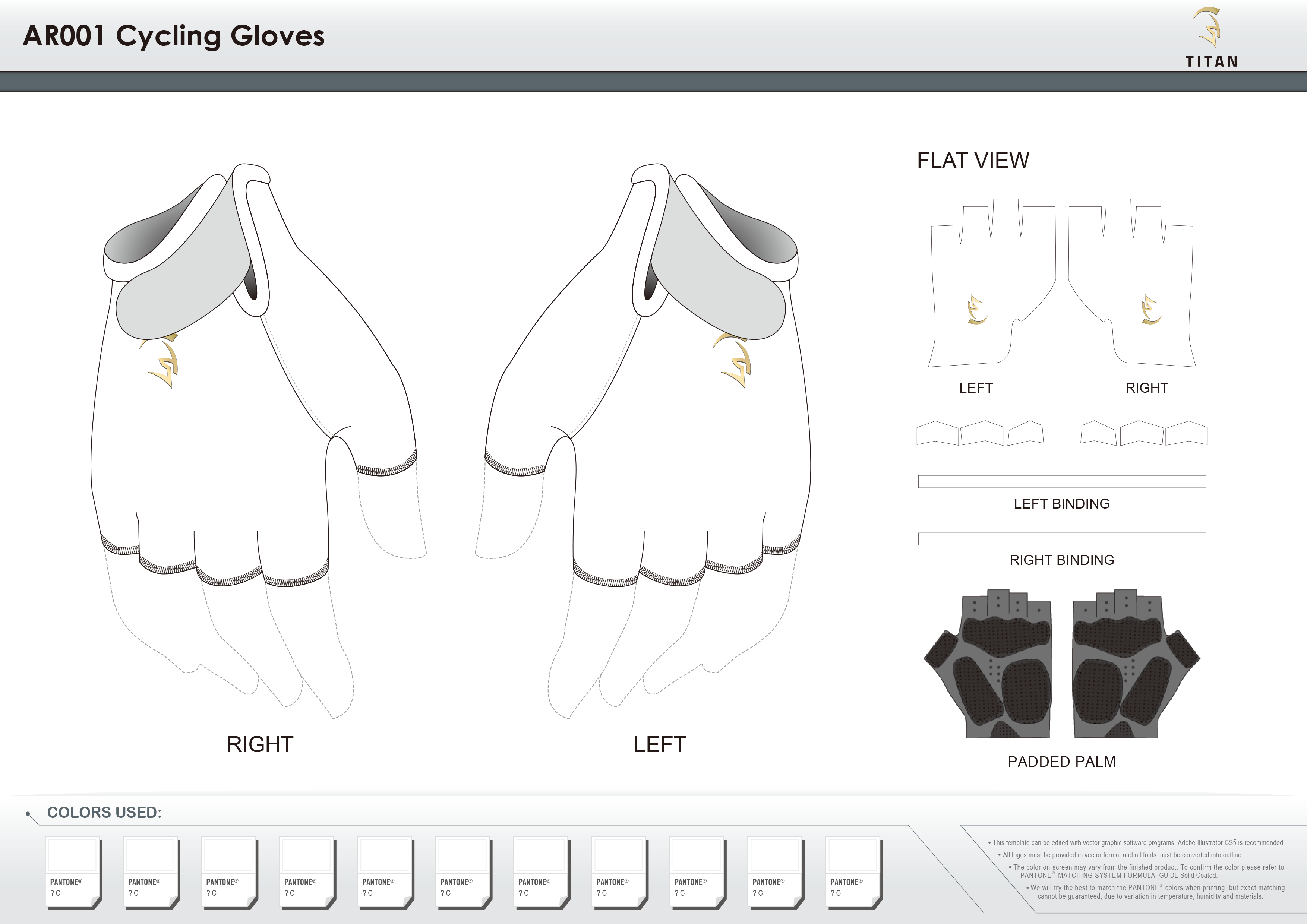 AR001 Cycling Gloves