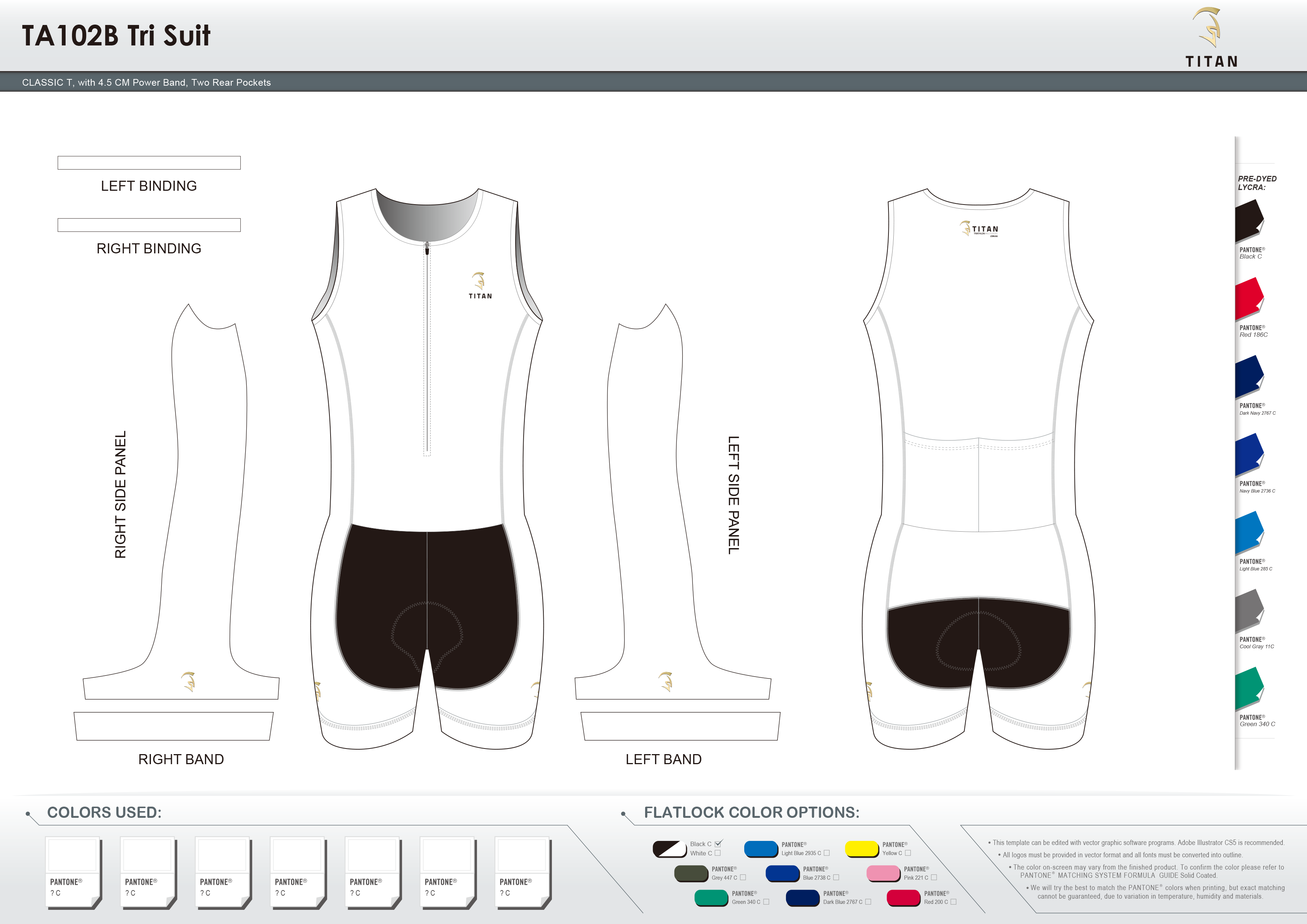 TA102B Tri Suit