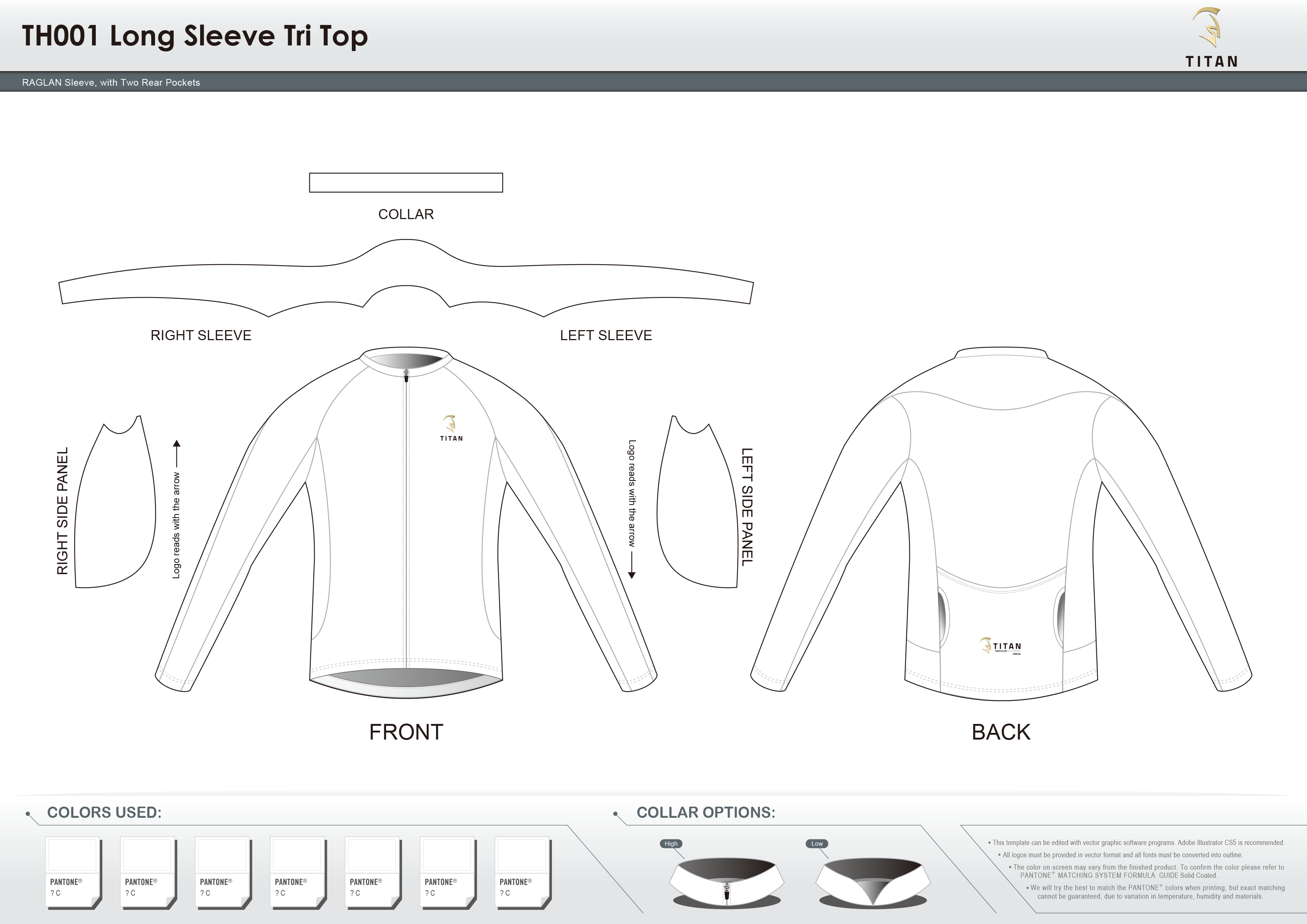 TH001 Long Sleeve Tri Top