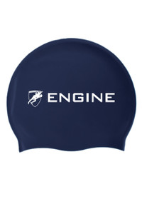 Engine Solid Silicone Swim Cap