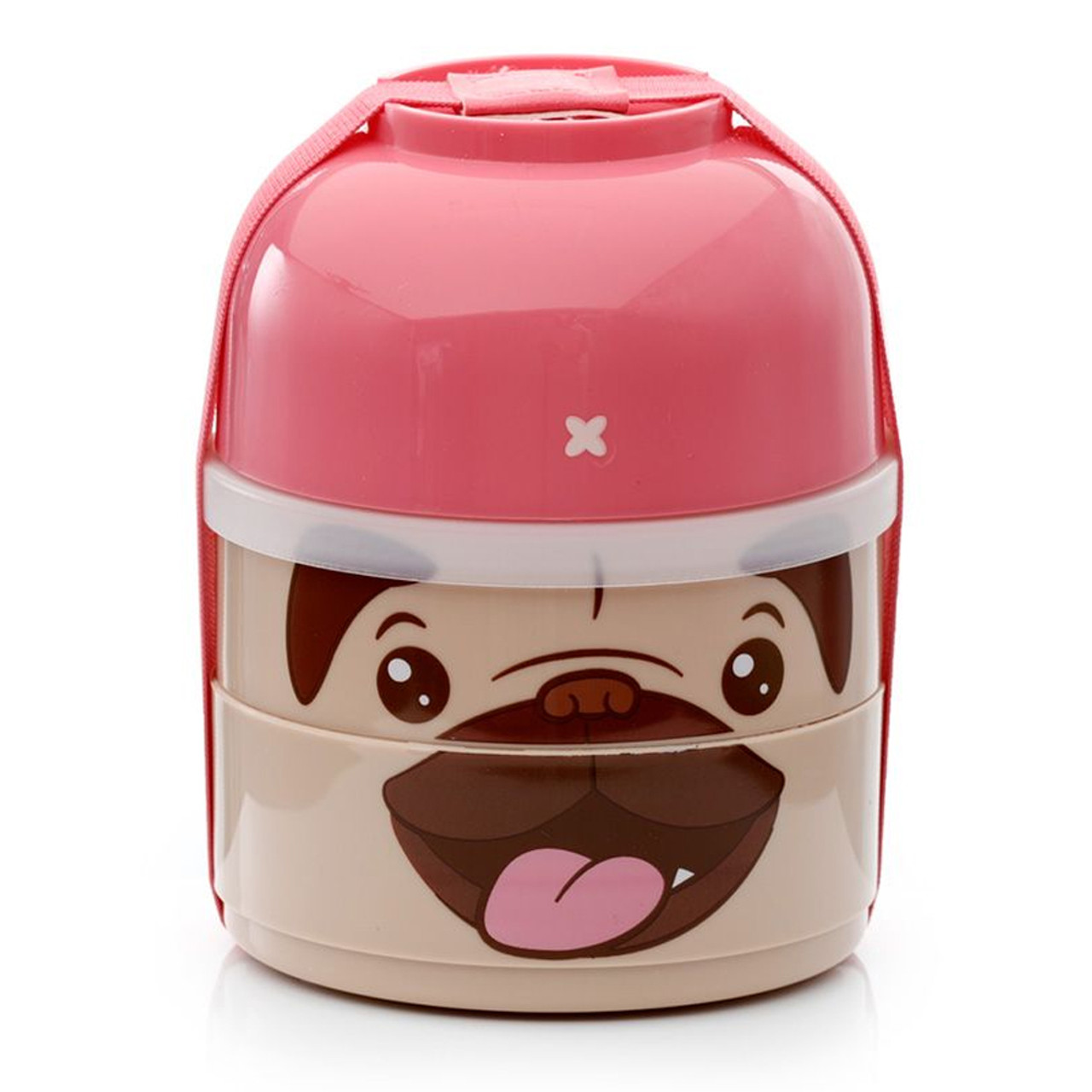 Shiba Inu Dog Stacked Round Bento Lunch Box