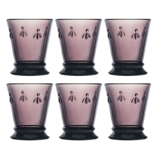 La Rochère Bee Tumblers, Set of 6, Glass, Made in France on Food52