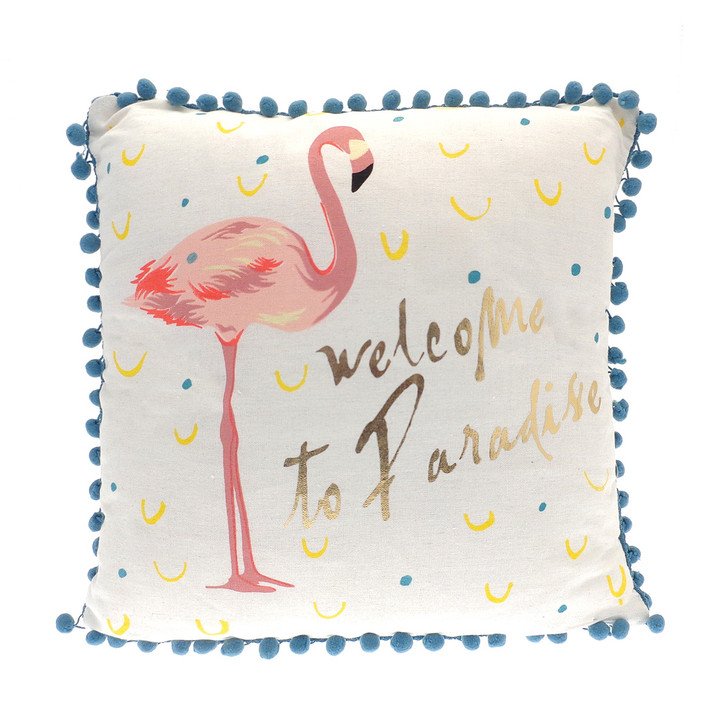 Country Club Welcome to Paradise Cushion