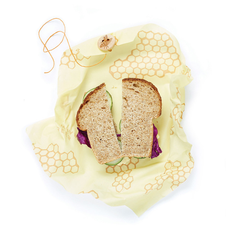 Single Sandwich Beeswax Wrap Honeycomb