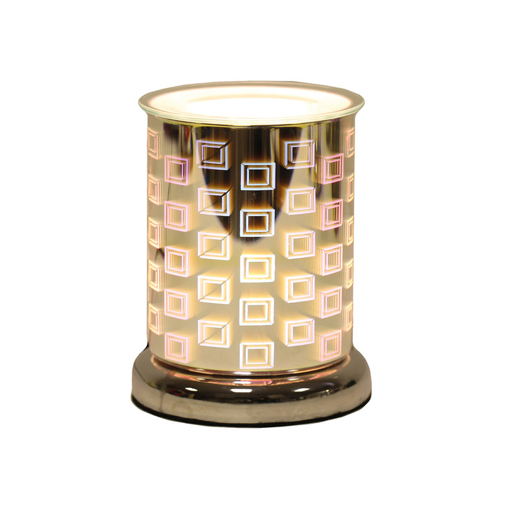 Aroma Cylinder 3D Electric Wax Burner Squares