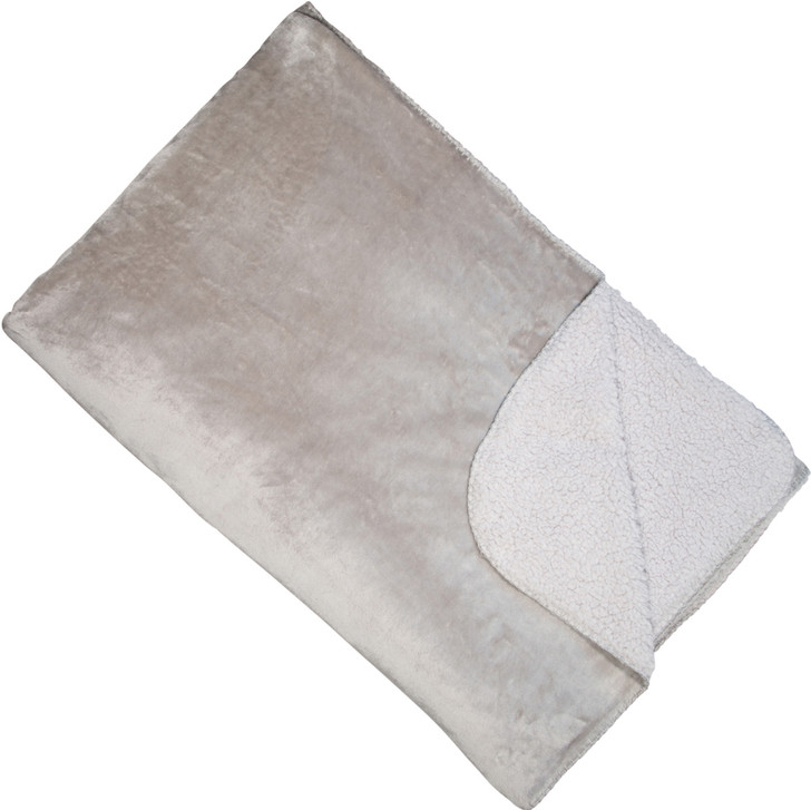 Malini Cosy Throw Silver 150 x 200cm