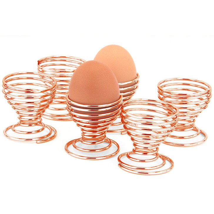 Apollo Set of 6 Copper Egg Cups
