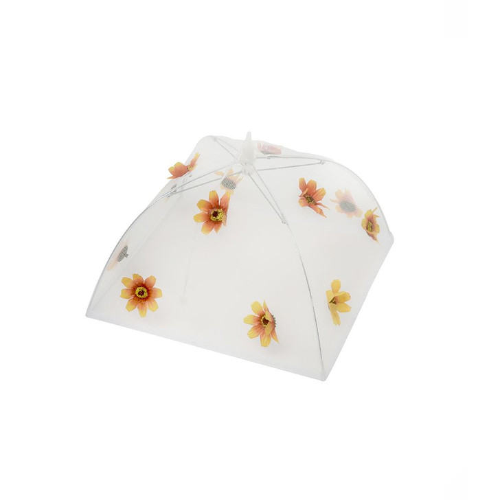 Epicurean Orange Flower Small Food Umbrella