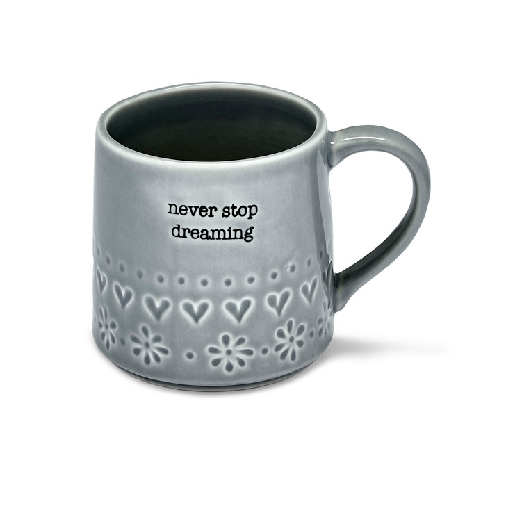 Cooksmart Purity Mug Never Stop Dreaming
