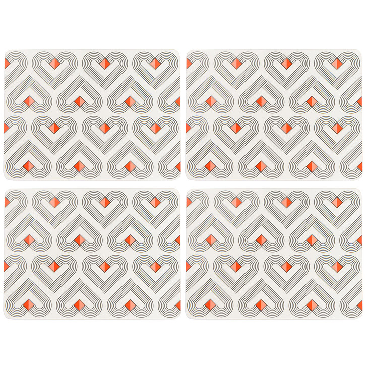 Beau and Elliot Vibe Placemats Chalk