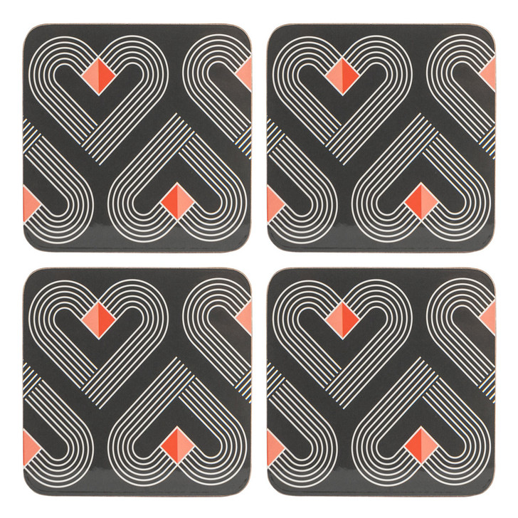 Beau and Elliot Vibe Coasters Slate