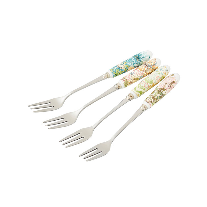 Morris and Co Set of 4 Pastry Forks