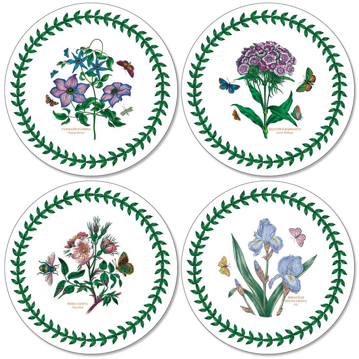 Pimpernel Botanic Garden Round Coasters Set of 4