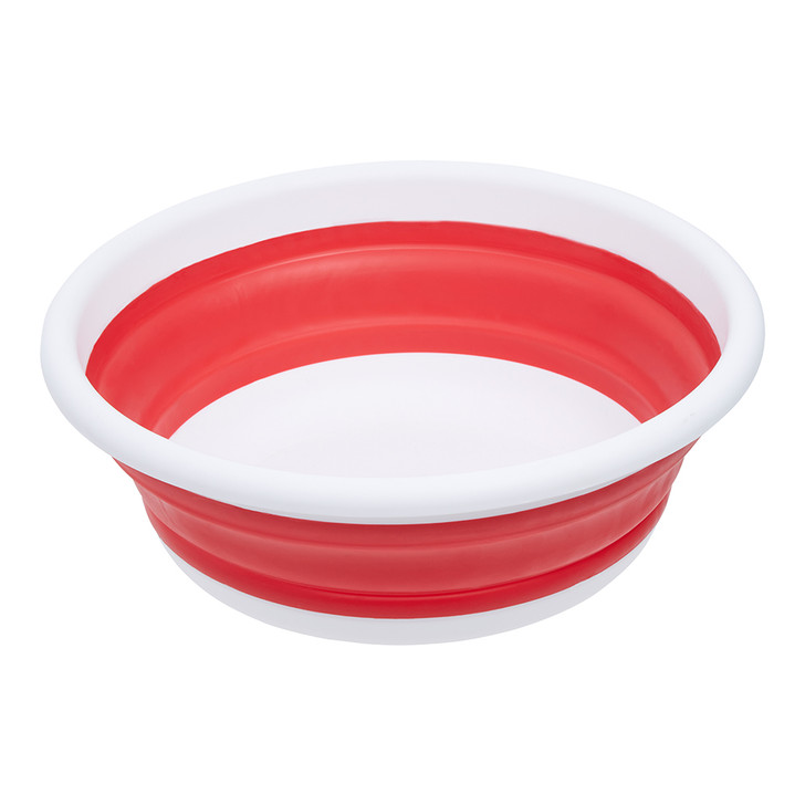 Premier Collapsible Round Washing Up Bowl Red