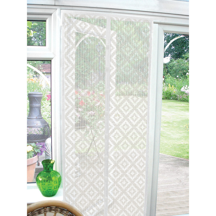 Country Club Magnetic Door Screen Tribal Geo Stone