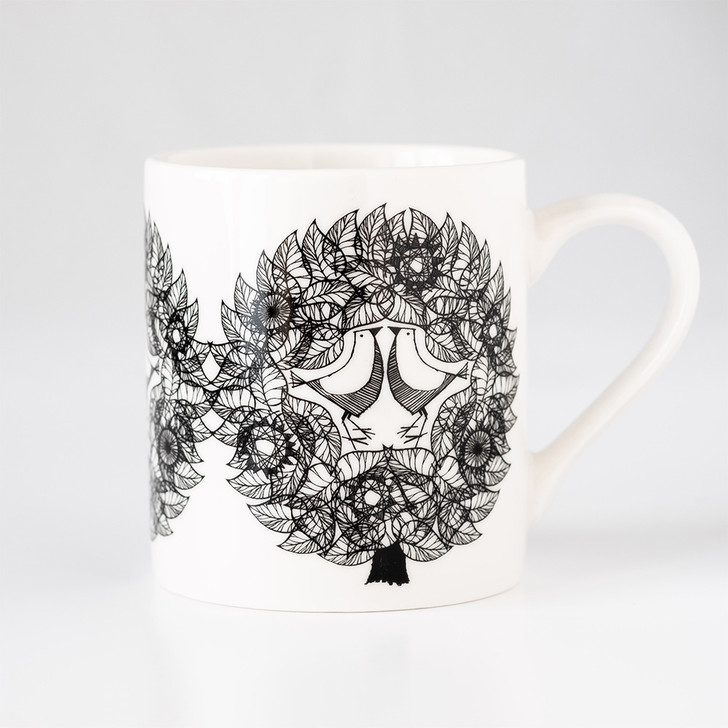 Carly Dodsley Kissing Birds Mug