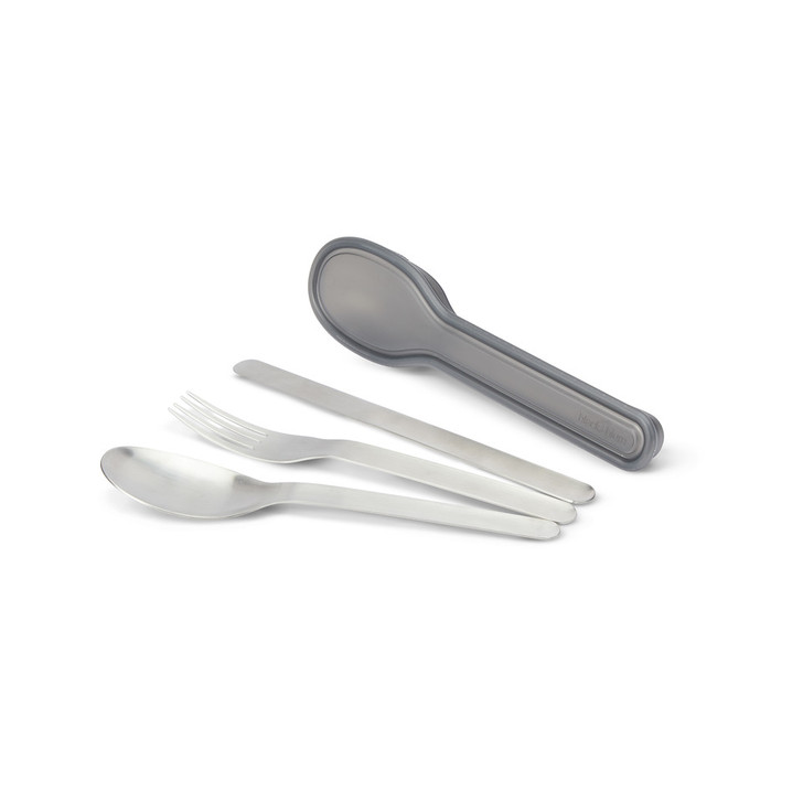 Black and Blum Stainless Steel Box cutlery set