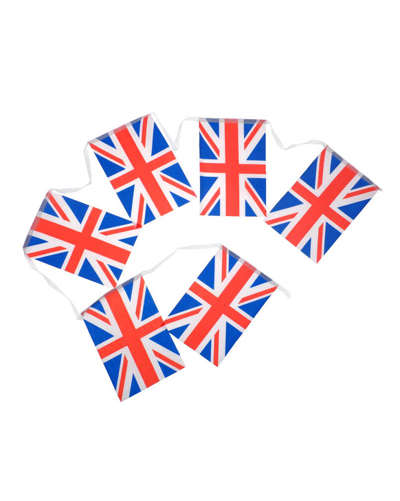 Coronation Union Jack Bunting Country Club 5m Long 12 Flags