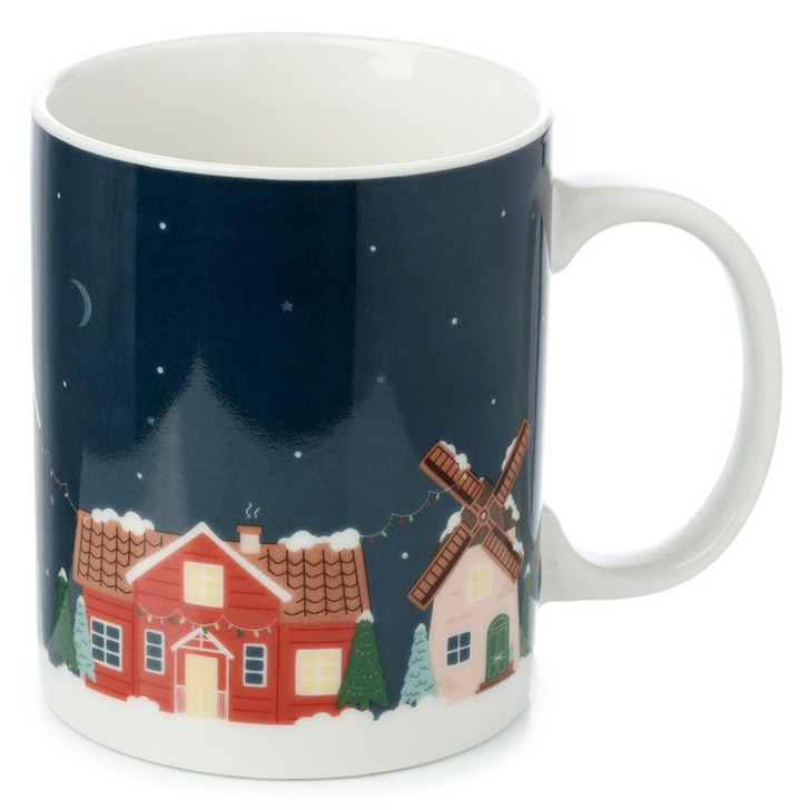 Puckator Christmas Village Mug