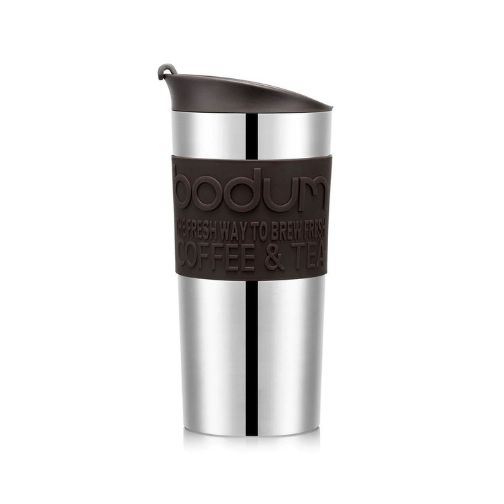 Bodum Travel Mug Stainless Steel 0.35l Dark Brown