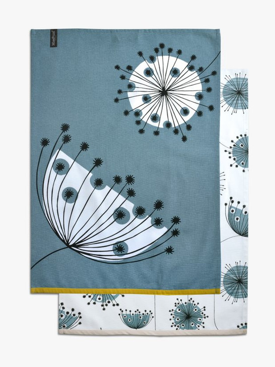 MissPrint Dandelion 2 Pack Tea Towel