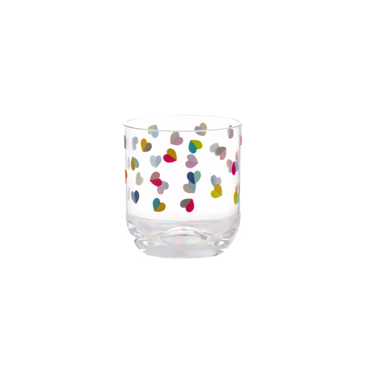 Beau and Elliot Mini Confetti Decorated Plastic Tumbler