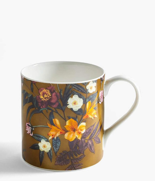 MM Living Isola Mustard Bone China Mug