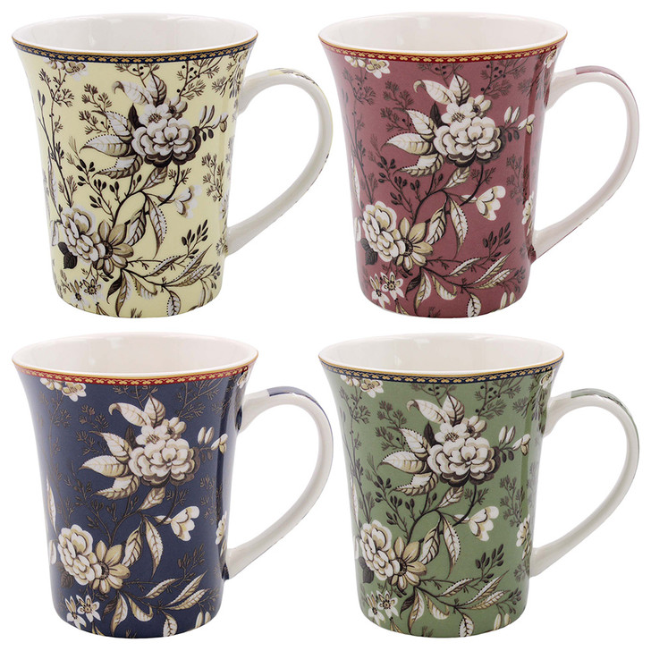 Kilburn Mugs Set of 4 Assorted
