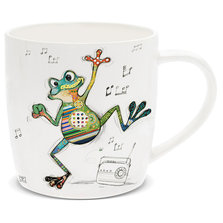 Bug Art Freddy Frog Cute Mug Animal Cup