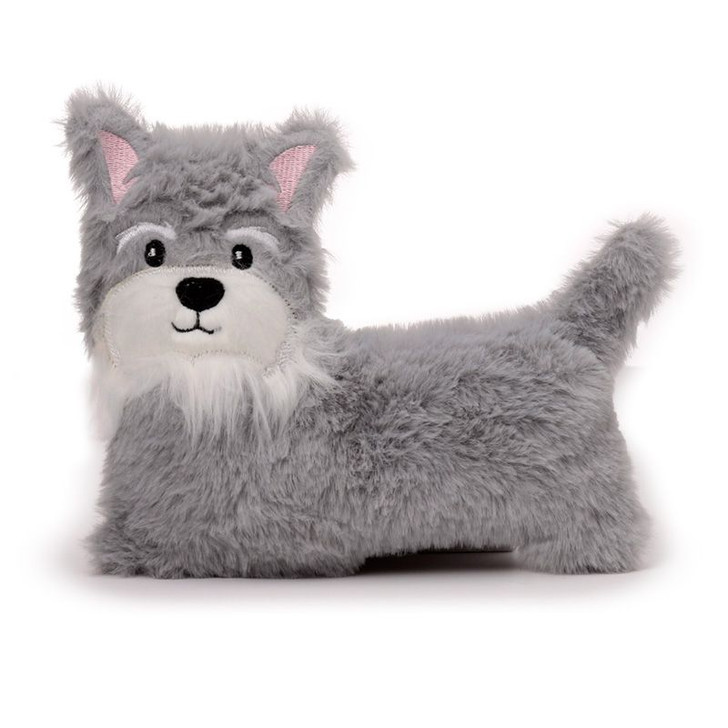 Schnauzer Dog Microwavable Plush Lavender Heat Pack Cute Fluffy Heat Therapy