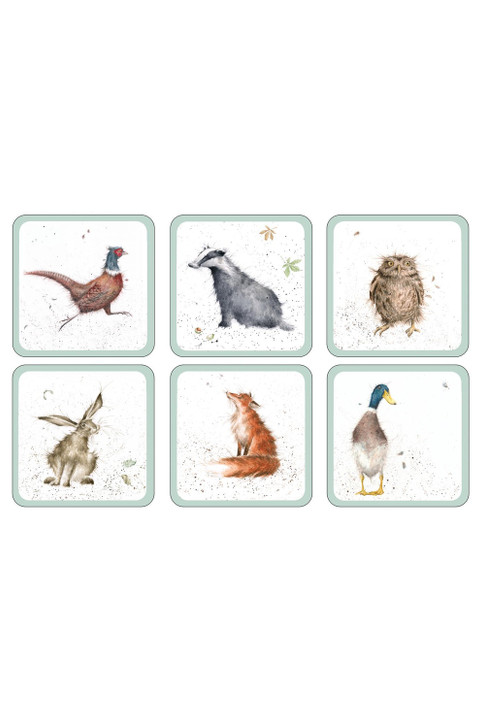 Pimpernel Wrendale Designs The Country Set Coasters Set of 6