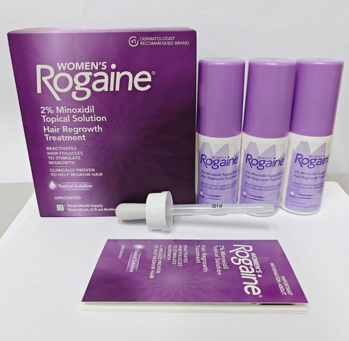 Rogaine for Women Extra Strength Hair Loss and regrow Treatment ...