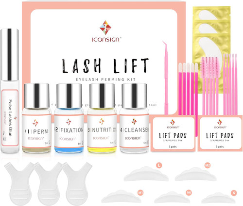 Professional Eyelash Curling Set – Lash Lift Kit for Instantly Curled, Natural Lashes, Salon Results at Home