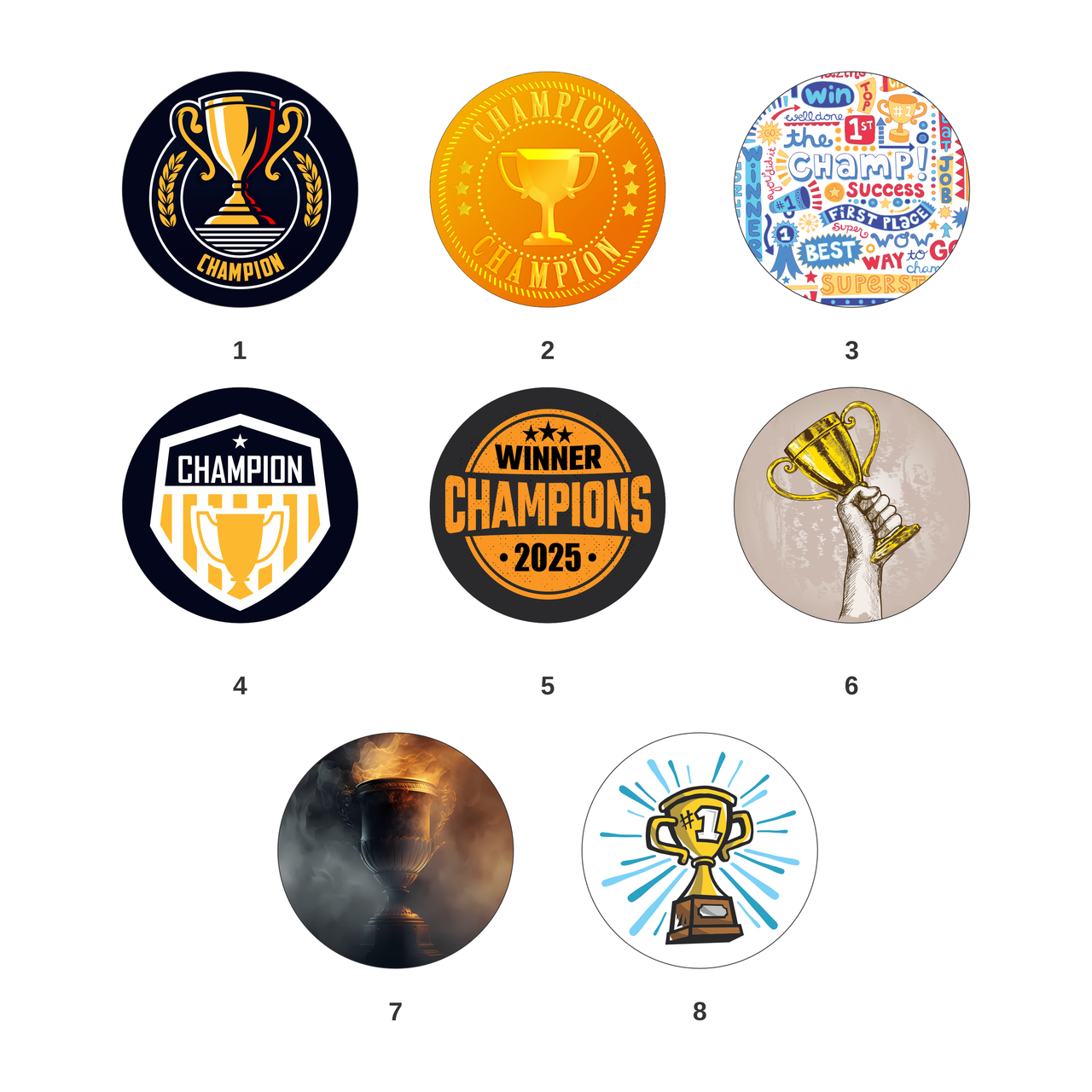 Champion Victory Trophy | Award-Winning Personalized Trophy