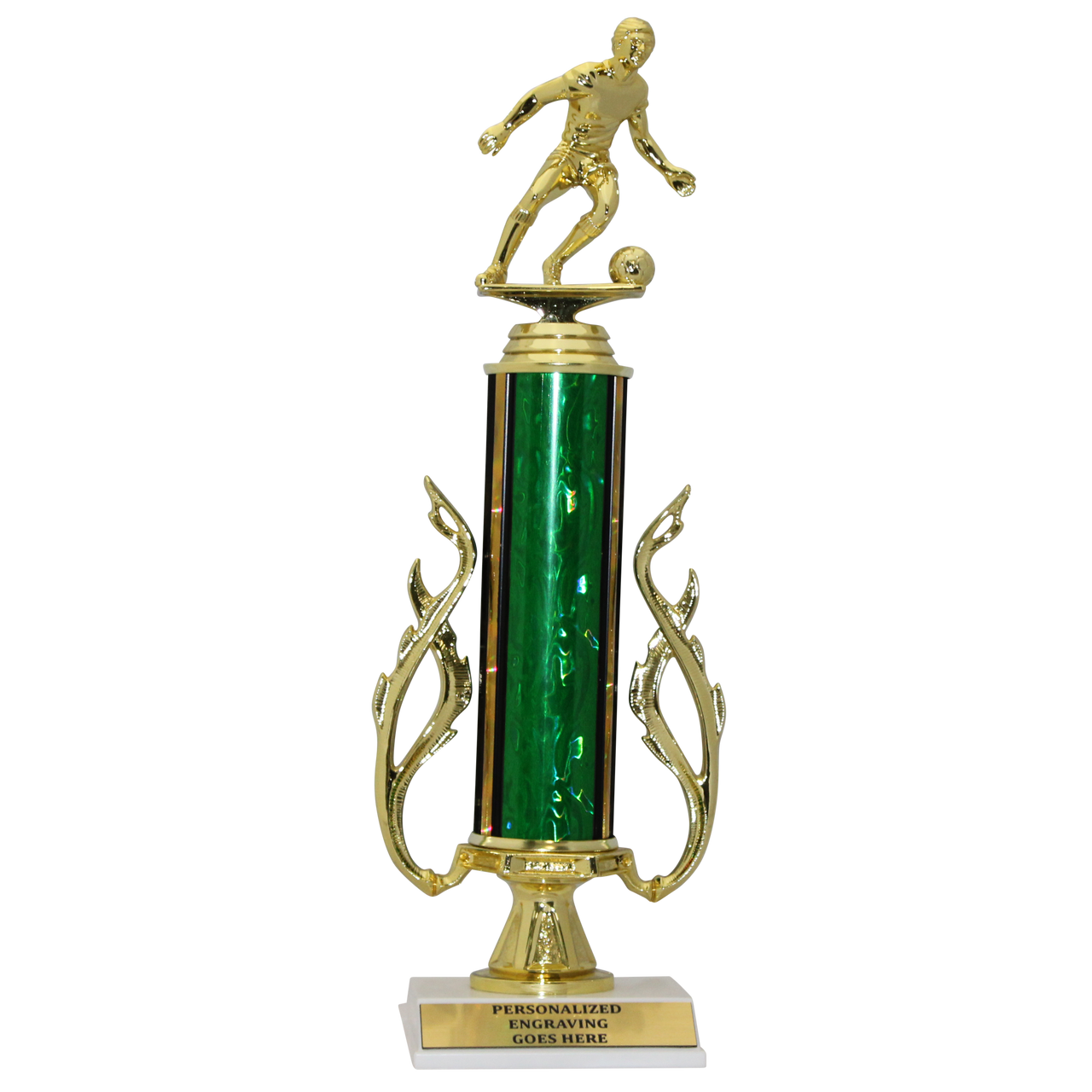 Trophy Fantasy Football 6 Inch Soccer Trophy With Custom Engraving - Gold Soccer Ball & Cleat Award For Youth Sports Youth Soccer Championship Trophies