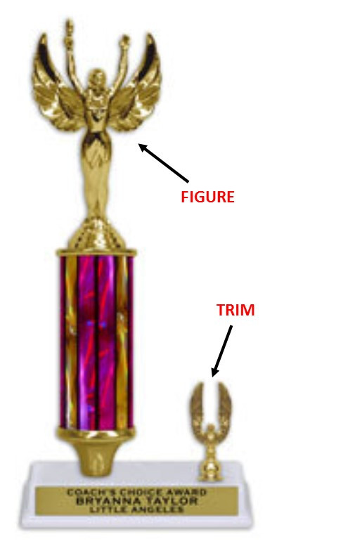 12-Inch Trophy | High-Quality Custom Trophy Kit