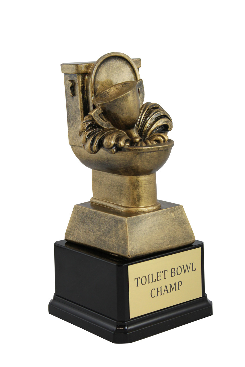 Toilet Bowl Trophy Free Shipping at 105