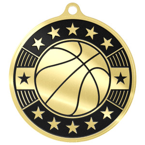 Gold Basketball Simucast Medal Gold Basketball Simucast Medal