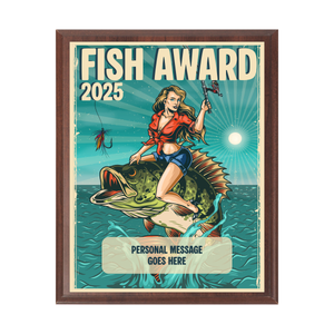 Fish 2025 Award Plaque Fish 2025 Award Plaque