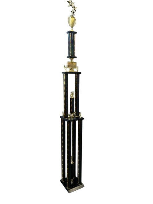 6 foot 4 column trophy