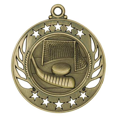 Gold Hockey Galaxy Medals Gold Hockey Galaxy Medals