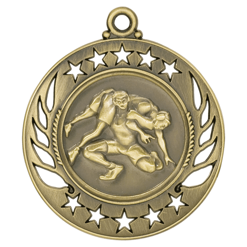 Gold Wrestling Galaxy Medals Gold Wrestling Galaxy Medals