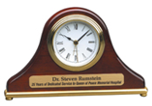 Mantel Rosewood Piano Finish Desk Clock Mantel Rosewood Piano Finish Desk Clock