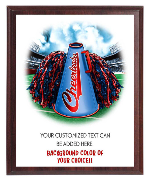 Cheerleader Plaque Cheerleader Plaque