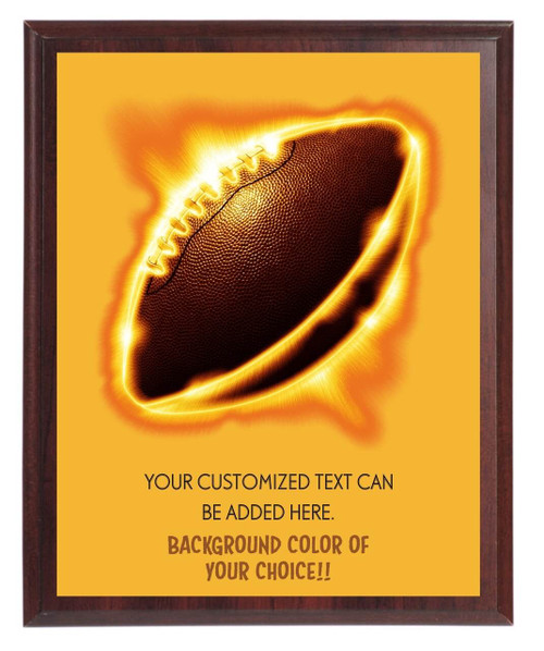 Football Plaque Football Plaque