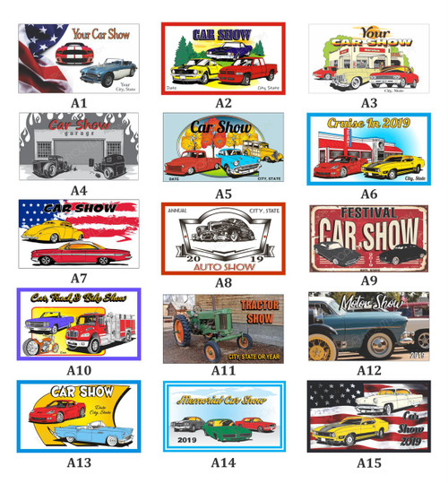 2x3.5 Dash Plaque designs 1-15 2x3.5 Dash Plaque designs 1-15