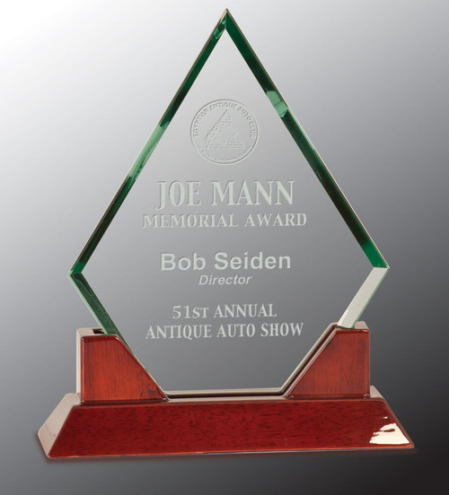 Prestige Diamond Glass Award Prestige Diamond Glass Award