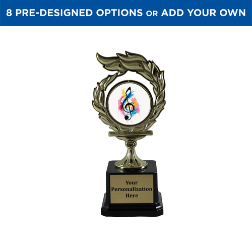 Personalized Music Flame Trophy Personalized Music Flame Trophy