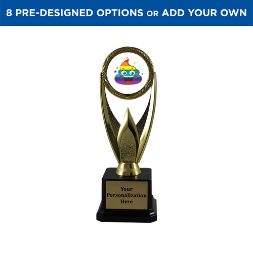 Poop Emoji Victory Trophy