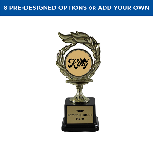Personalized King Flame Trophy Personalized King Flame Trophy